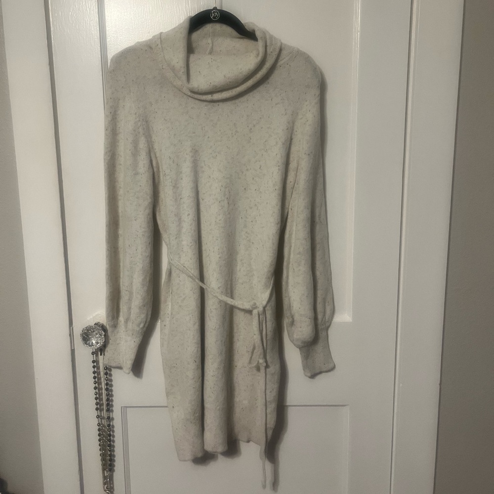 Tunic sweater dress